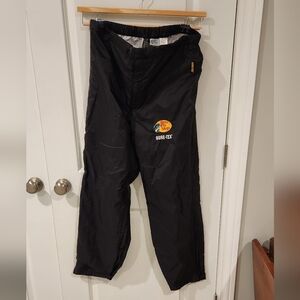 Bass Pro Shop Mens Gore-Tex Black Fishing Pants Size Large